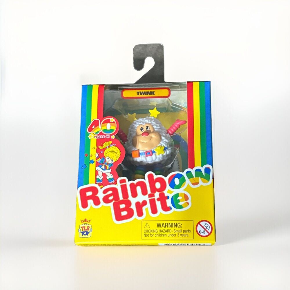 TLS TOY RAINBOW BRITE 40TH ANNIVERSARY 'TWINK' MINI FIGURE NEW Sealed